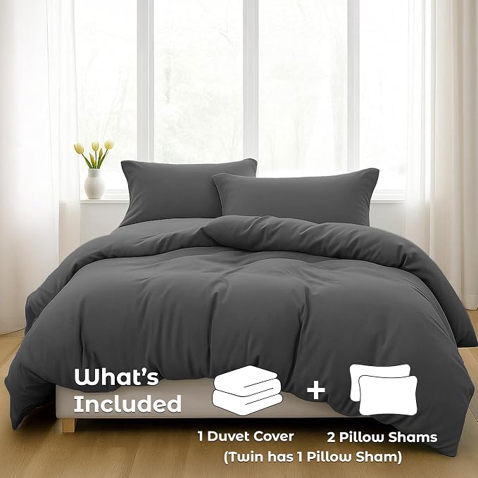Pure Bedding Duvet Cover Twin/Twin XL Size - Image 2