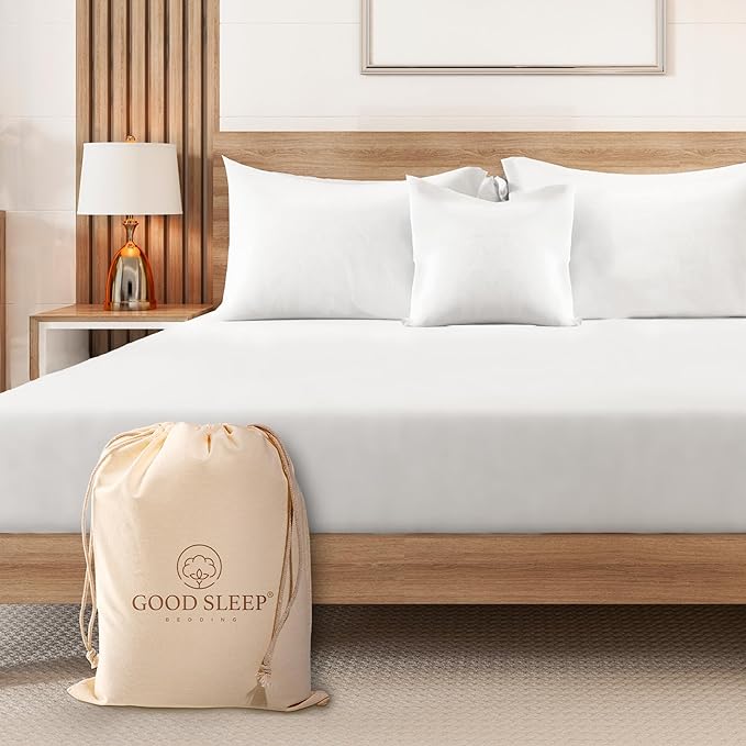 Good Sleep Egyptian Cotton Fitted King Sheet by GoodSleepBedding