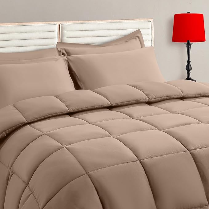 TAIMIT Beige King Size Comforter Set by TAIMITBedingSets