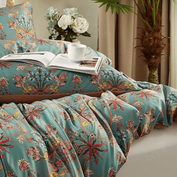Cupocupa Duvet Cover Set;Duvet Cover Full Bedding Set Fluffy Boho Duvet Cover - Image 4