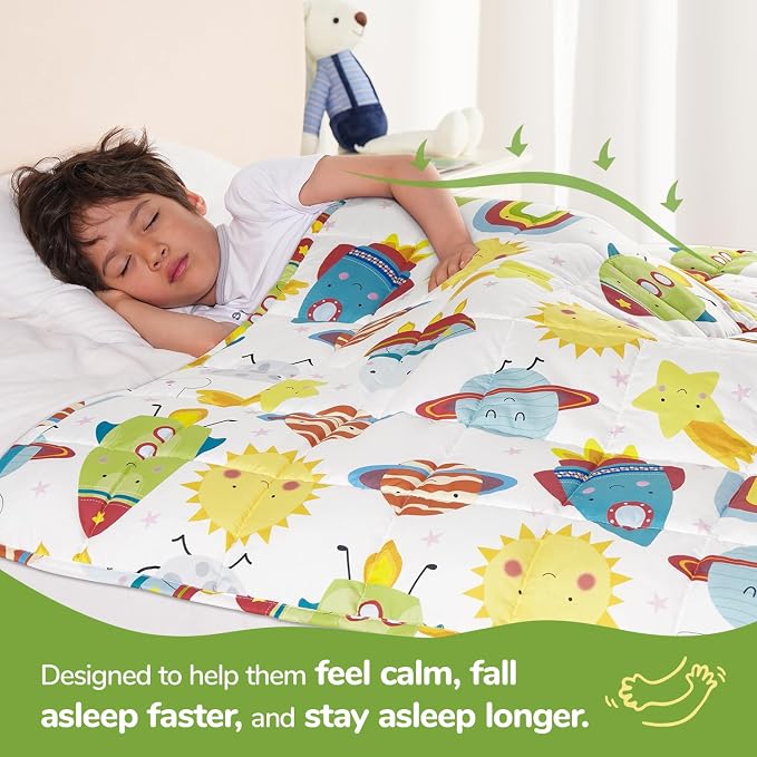 Sivio Weighted Blanket 3lbs, Washable Breathable Throw Blanket - Image 2