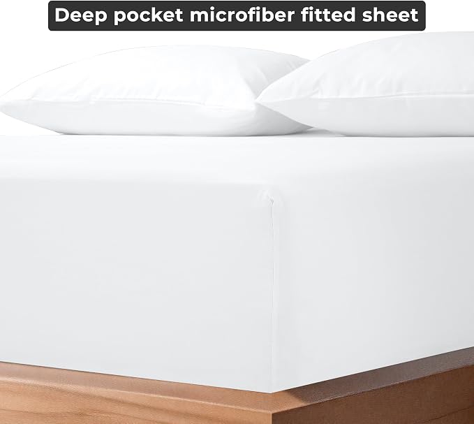 Royale Linens Fitted Sheet Twin - Image 6