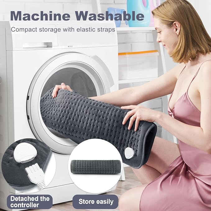 VAAGHANM Heating Pad: 33 x 17 inches Electric Heating Pad - Image 3