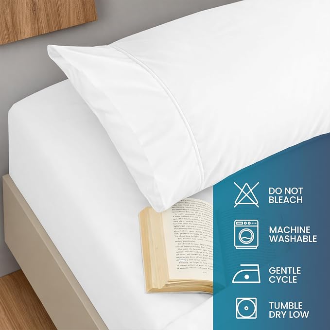 Utopia Bedding Queen Size 4 Piece Sheet Set - Image 5