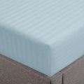 Feather & Stitch 1 PC Fitted Sheet California King Size, 100% Cotton Damask by FEATHERSTITCHNEWYORK