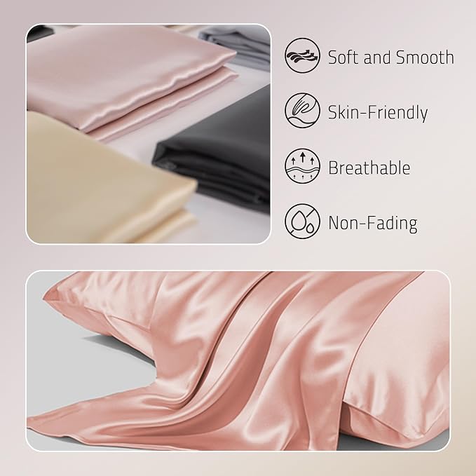 Gabire Mulberry Silk Pillowcase - Image 2