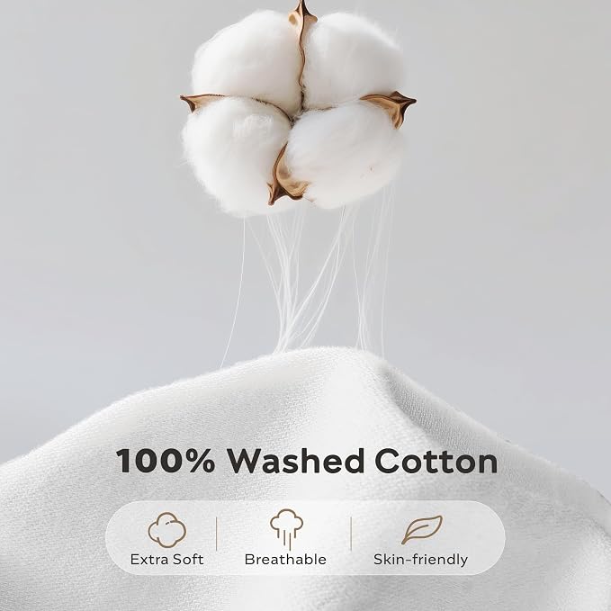 JELLYMONI Washed Cotton Duvet Cover - Image 3
