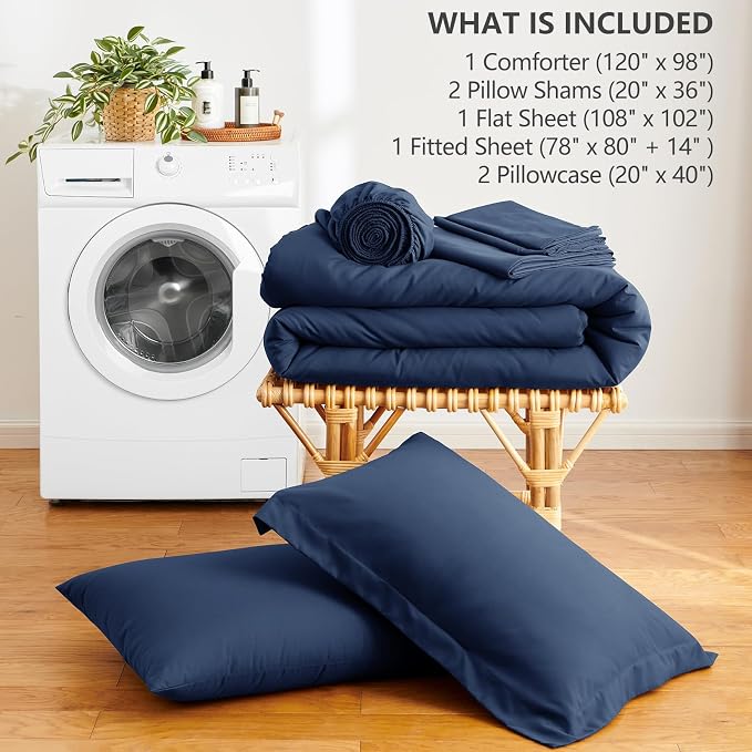 HIMEET Oversized King Size Comforter Sets - Image 6