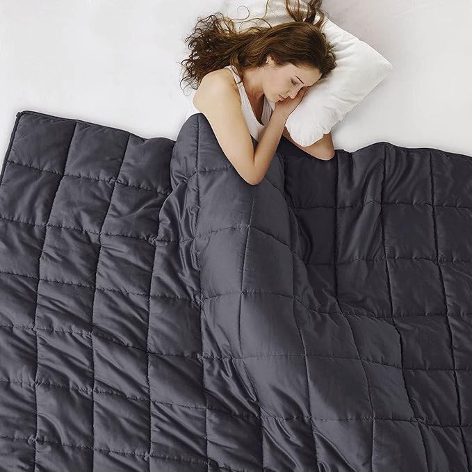 Weighted Blanket Cooling Breathable Microfiber Material - Image 5