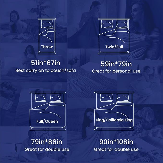 Elegear Revolutionary Cooling Blanket King, Absorbs Heat to Keep Body Cool - Image 9