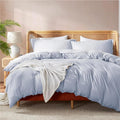 Nestl Ice Blue California King Duvet Cover Sets by Nestl