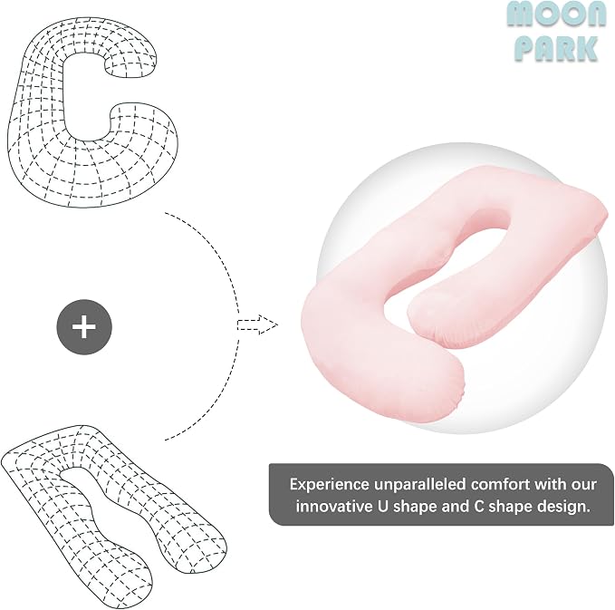 MOON PARK Pregnancy Pillows for Sleeping - Image 5