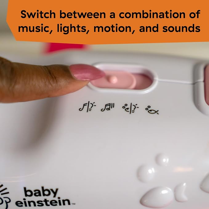 Baby Einstein Sea Dreams Soother Musical Crib Toy and Sound Machine, Newborn - Image 7