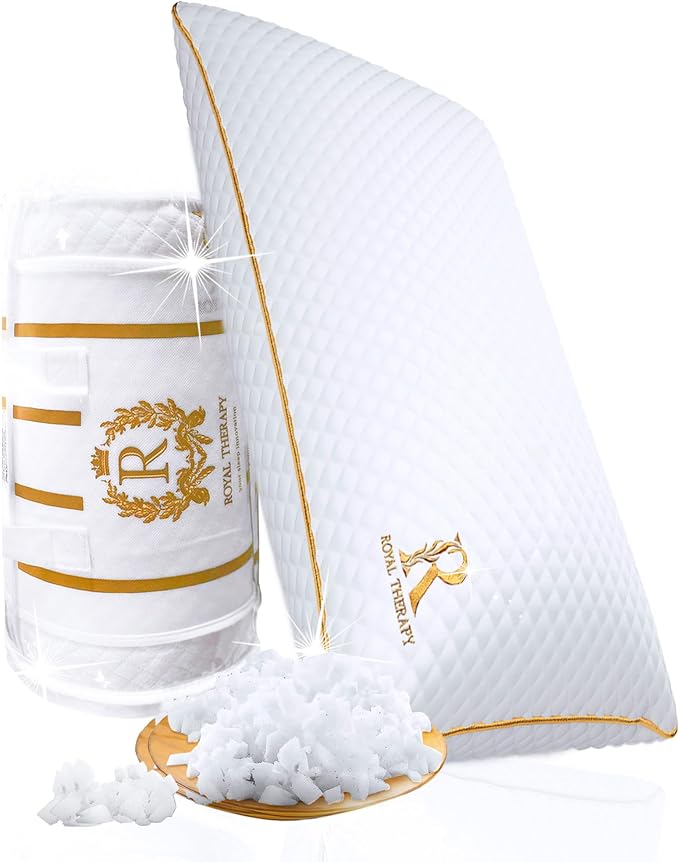 Royal Therapy Queen Memory Foam Pillow–Shredded Memory Foam Pillow by ROYALTHERAPY