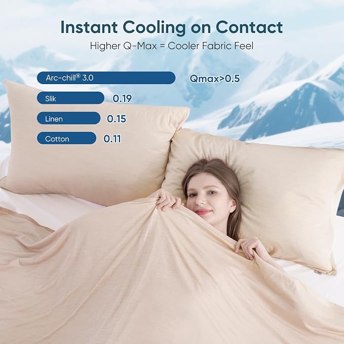 Elegear Revolutionary Cooling Blanket Twin, Absorbs Heat to Keep Body Cool - Image 3