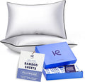 Kickoff Viscose Bamboo Pillowcase, 100% Organic Hidden Zippered Viscose Bamboo by KickoffHome