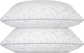 HIMOON Shredded Memory Foam Pillows, Medium Firm Standard Size Pillows 2 Pack by HIMOON