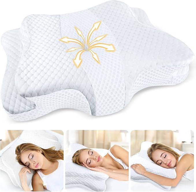 CHxxy Memory Foam Pillows, Cervical Pillow - Image 7