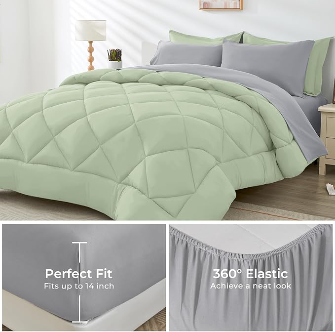 HEVUMYI King Comforter Set - Image 4