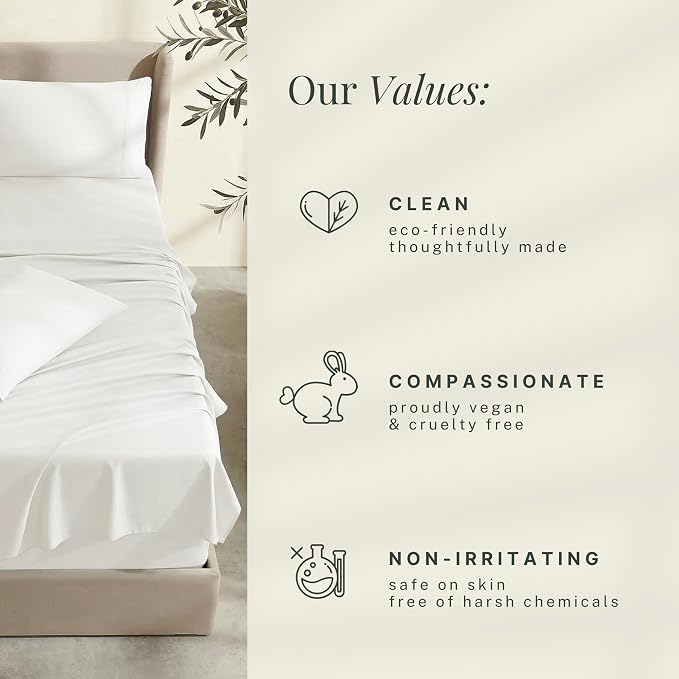 Hearth & Harbor Bed Sheets, Luxury Soft 6 Piece Bed Sheet Set Extra Deep Pocket - Image 7