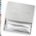 SUNDAYSILKS™ 100% Mulberry Silk Pillowcase, Silk Pillow Cases by ColoradoHomeCo