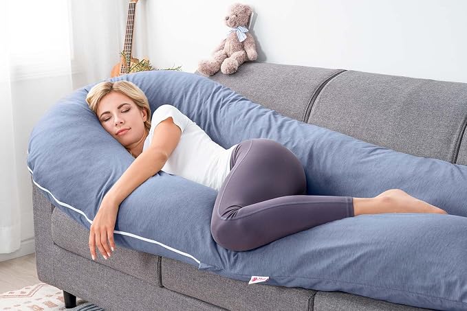 Meiz Pregnancy Pillows, Cooling Silky Pregnancy Pillows - Image 7