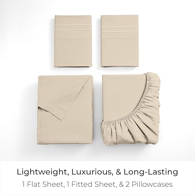Mellanni California King Sheets Set - Image 3