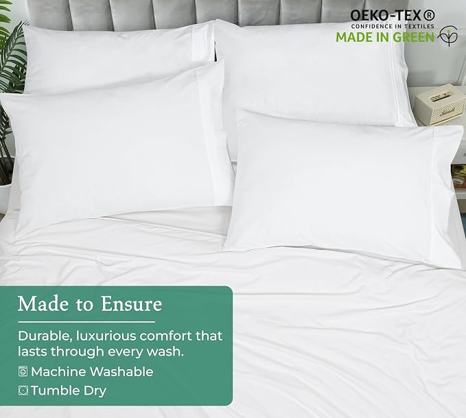 Royale Linen White Pillowcase Set Of 12 - Image 7