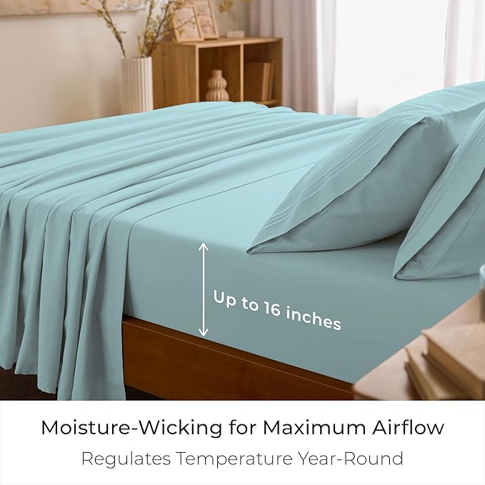 Mellanni California King Sheets Set - Image 4