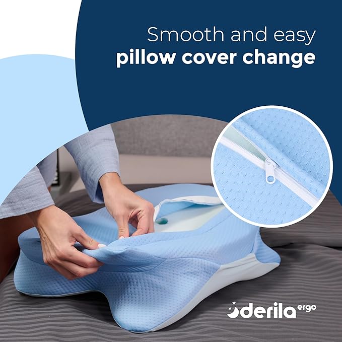Derila Ergo Pillowcase Cervical Neck Pillow - Image 4