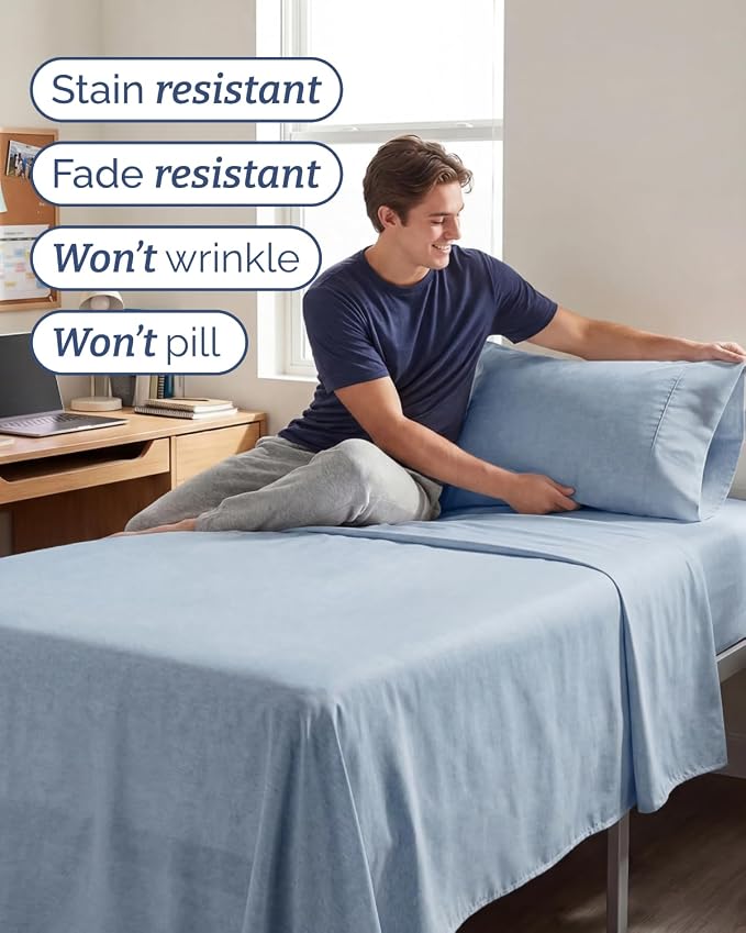 Twin XL Size 3 Piece Sheet Set - Image 5