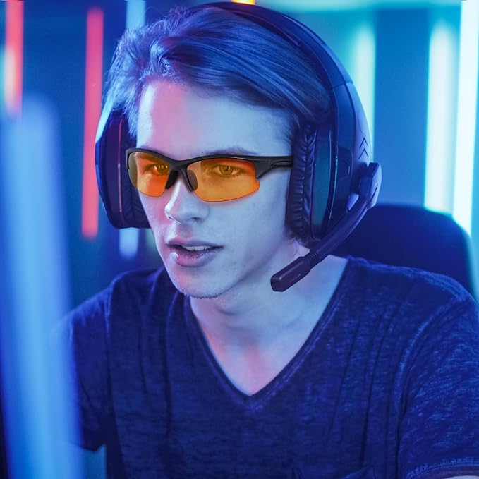 Okany Blue Light Blocking Glasses Gaming Computer Glasses Powerful Professional - Image 5