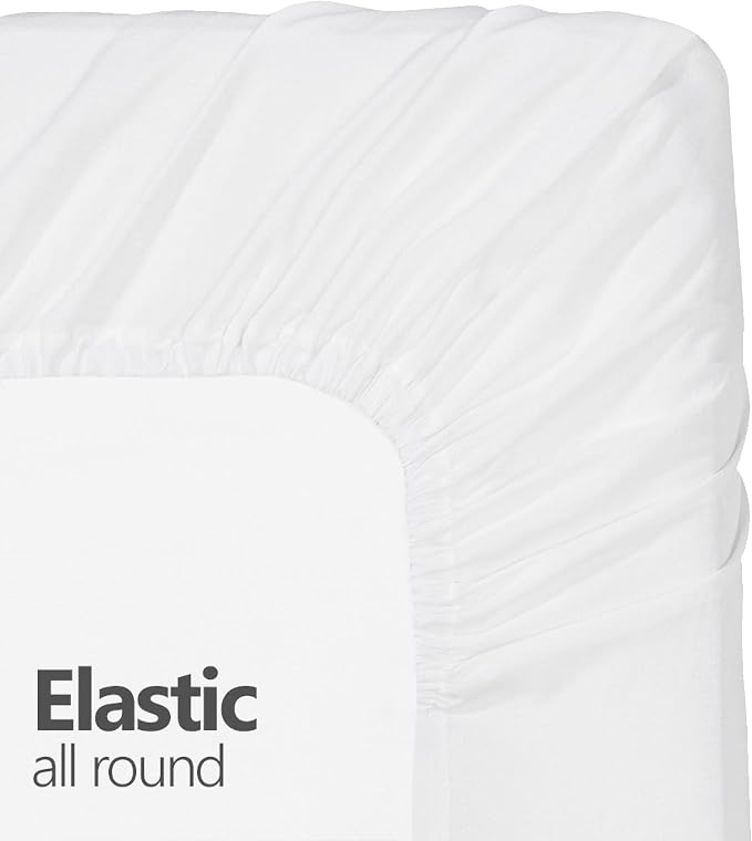 DESTINY CRESCENT BEDDING Knit Jersey 100% Cotton 2 Full XL Fitted Bed Sheets - Image 8