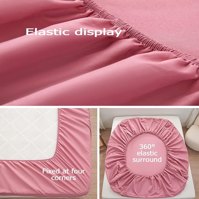 Bedding TwinXL Size Fitted Sheet Only - Image 5