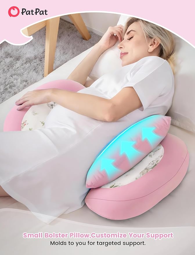 PATPAT Pregnancy Pillow for Sleeping, Maternity Pillow - Image 3
