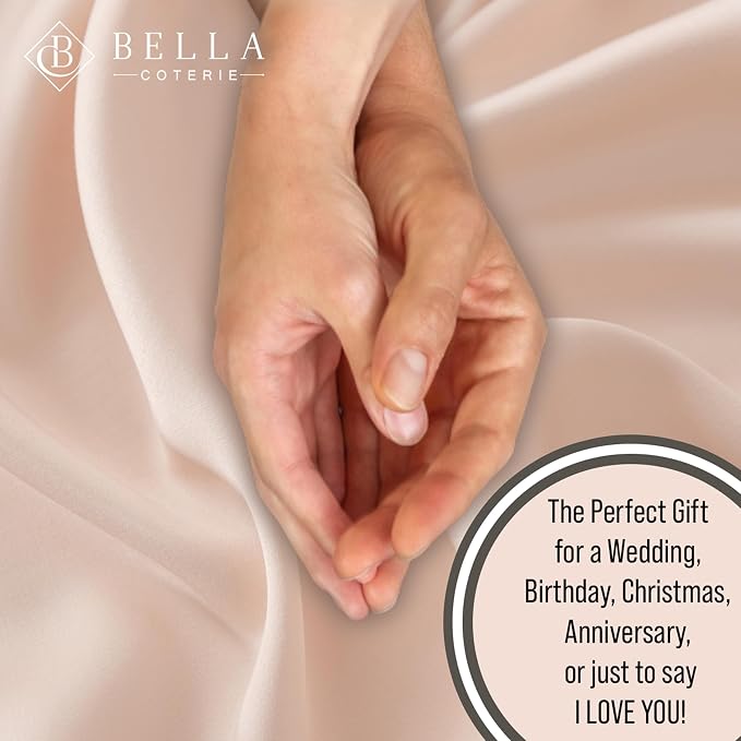 Bella Coterie Luxury Bamboo Viscose Queen Size Fitted Sheet Only | 100% - Image 6
