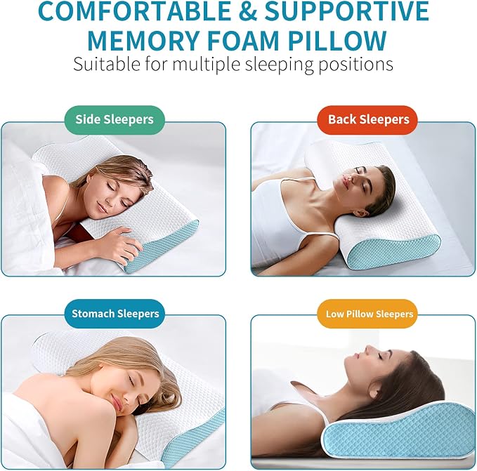 Memory Foam Pillows Neck Pillow Bed Pillow - Image 7
