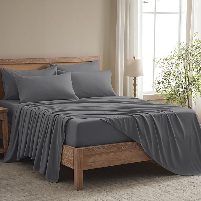 Cal King Size Sheets Set by SleepBetterLiveBetter