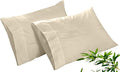 Royale Linens Cooling Pillow Cases Queen Size Set of 2-100% Rayon Derived from by ROYALELINENS