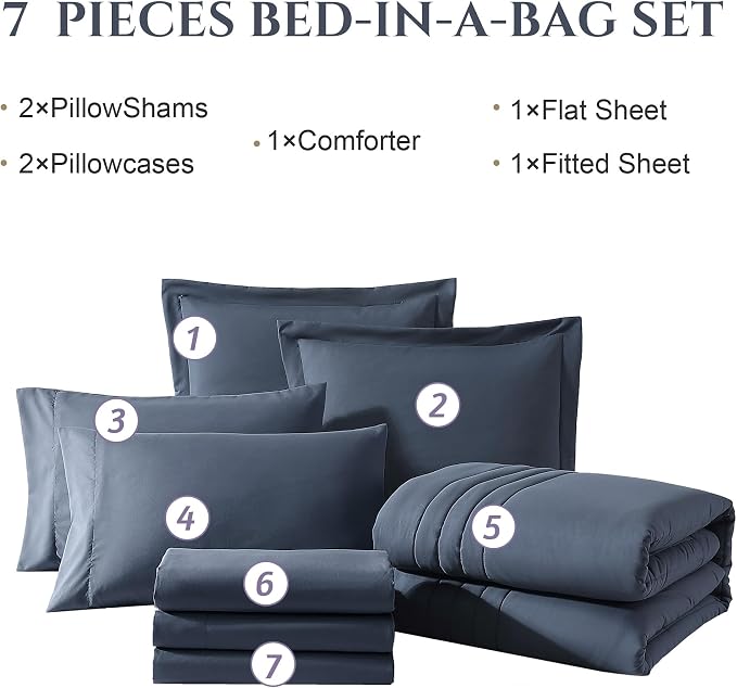 Monbix Oversized King Size Comforter Set - Image 5