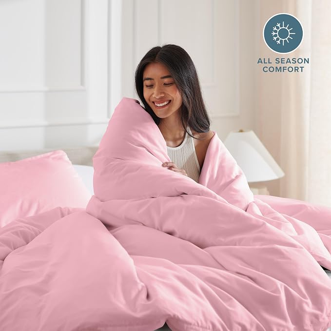 Bare Home Bedding Duvet Cover Queen Size - Image 3
