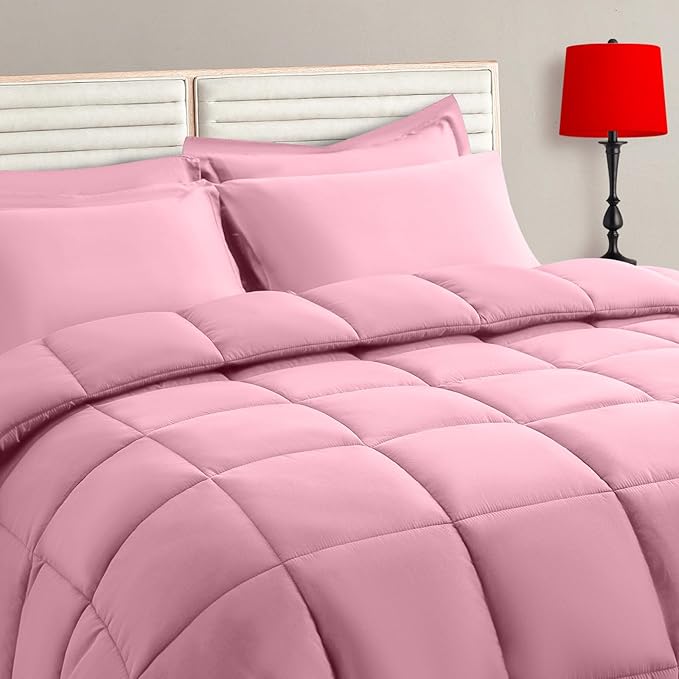TAIMIT Pink King Size Comforter Set by TAIMITBedingSets