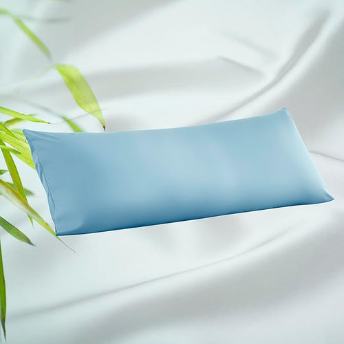 1 Pack Body Size Bamboo Viscose Zippered Pillow Case, 400 Thread Count Cooling by ZaizaiHome