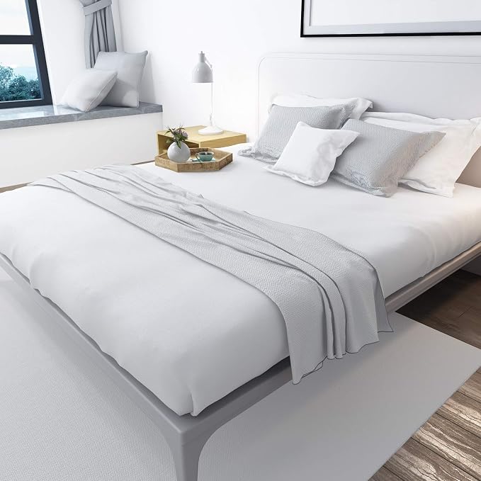 Lirex Flat Sheet, Full Size Extra Soft Brushed Microfiber 1800 Microfiber Flat - Image 5
