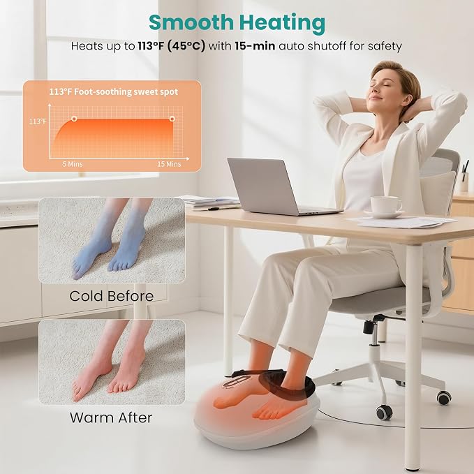 Nekteck Shiatsu Foot Massager Machine - Image 2