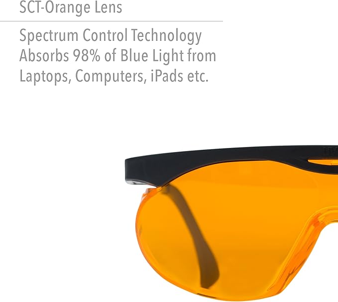 Honeywell Uvex Ademco Skyper Blue Light Blocking Computer Glasses - Image 2