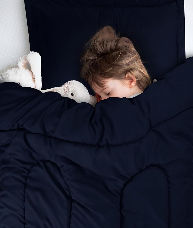 Utopia Bedding Navy Kids Comforter Set - Image 8
