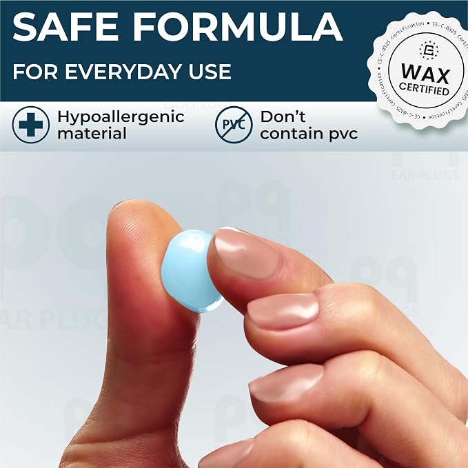 Peace&Quiet PQ Wax Ear Plugs for Sleeping, Swimming - Image 8