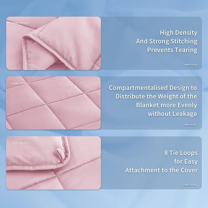 Topcee Weighted Blanket Cooling Throw Heavy Blanket - Image 5