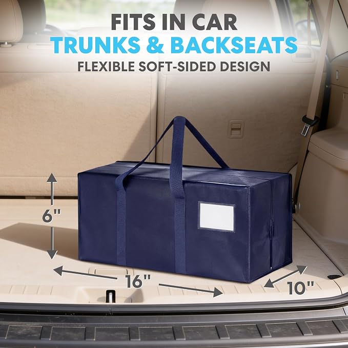 Simpli-Magic Heavy Duty Moving Bags, 12 Pack, Extra Large Reusable Storage & - Image 5